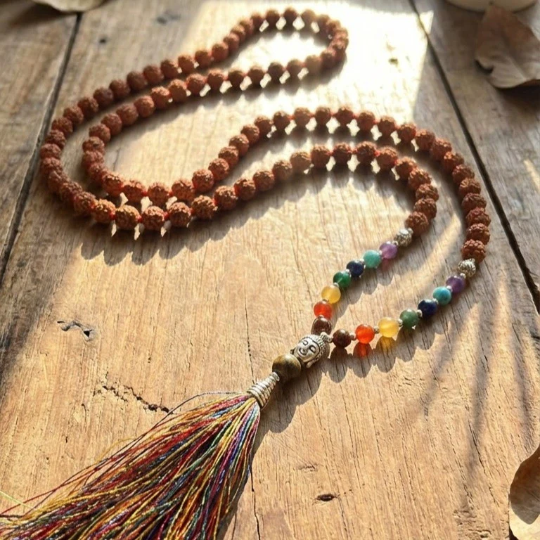 7 Chakra Rudraksha Mala - Image 2