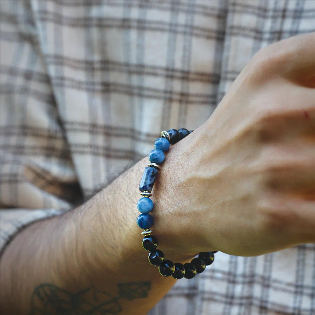 Black Tourmaline Bracelet (Kumbh Rashi) Aquarius - Image 3