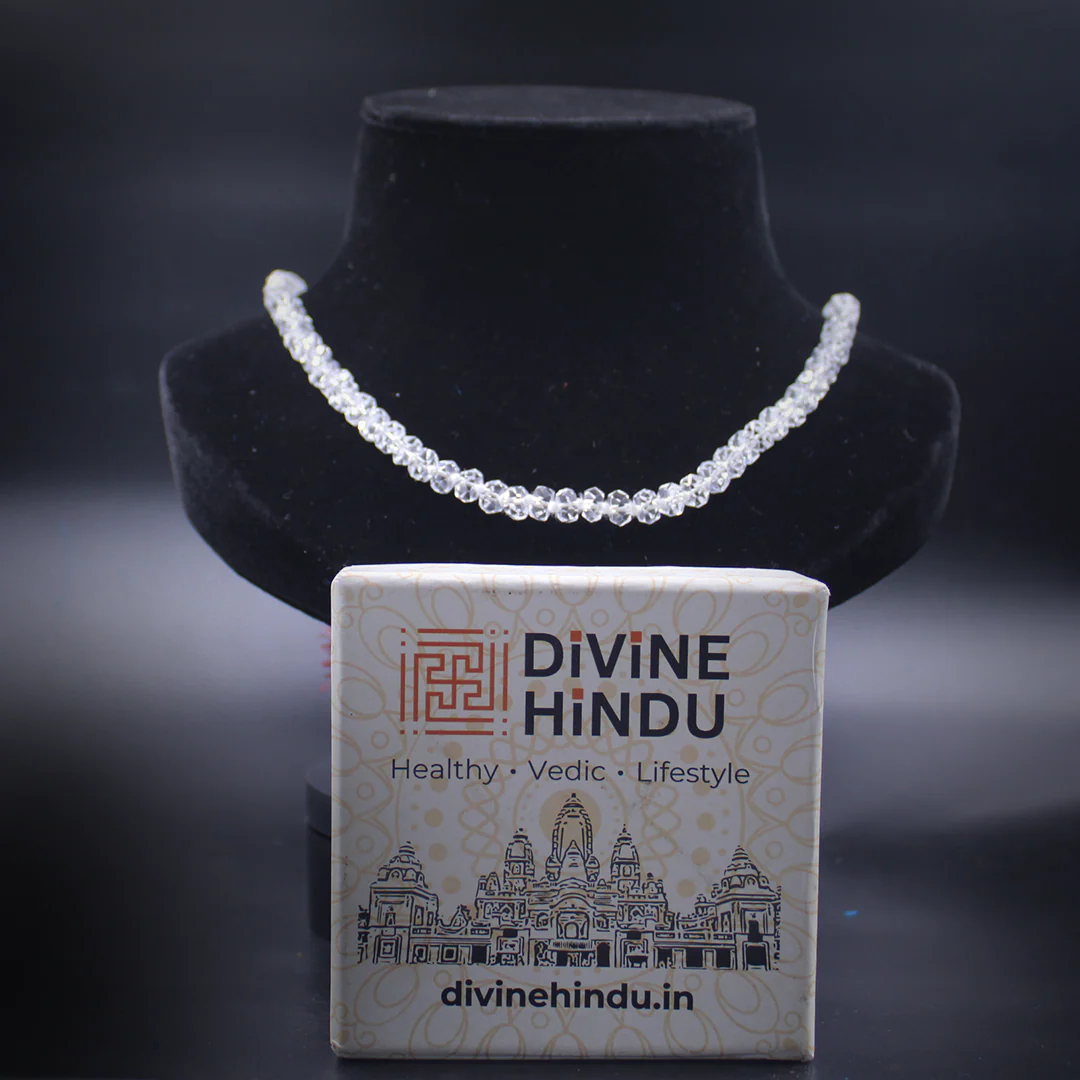 Sphatik Mala (Diamond Cut) 108 Beads - Image 5