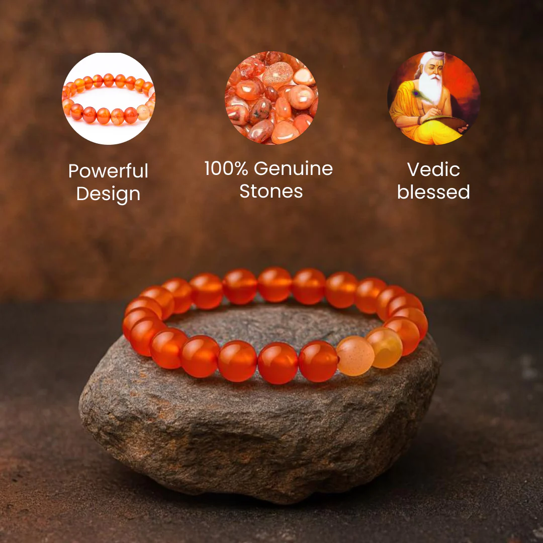 Carnelian Stone Bracelet - Image 8