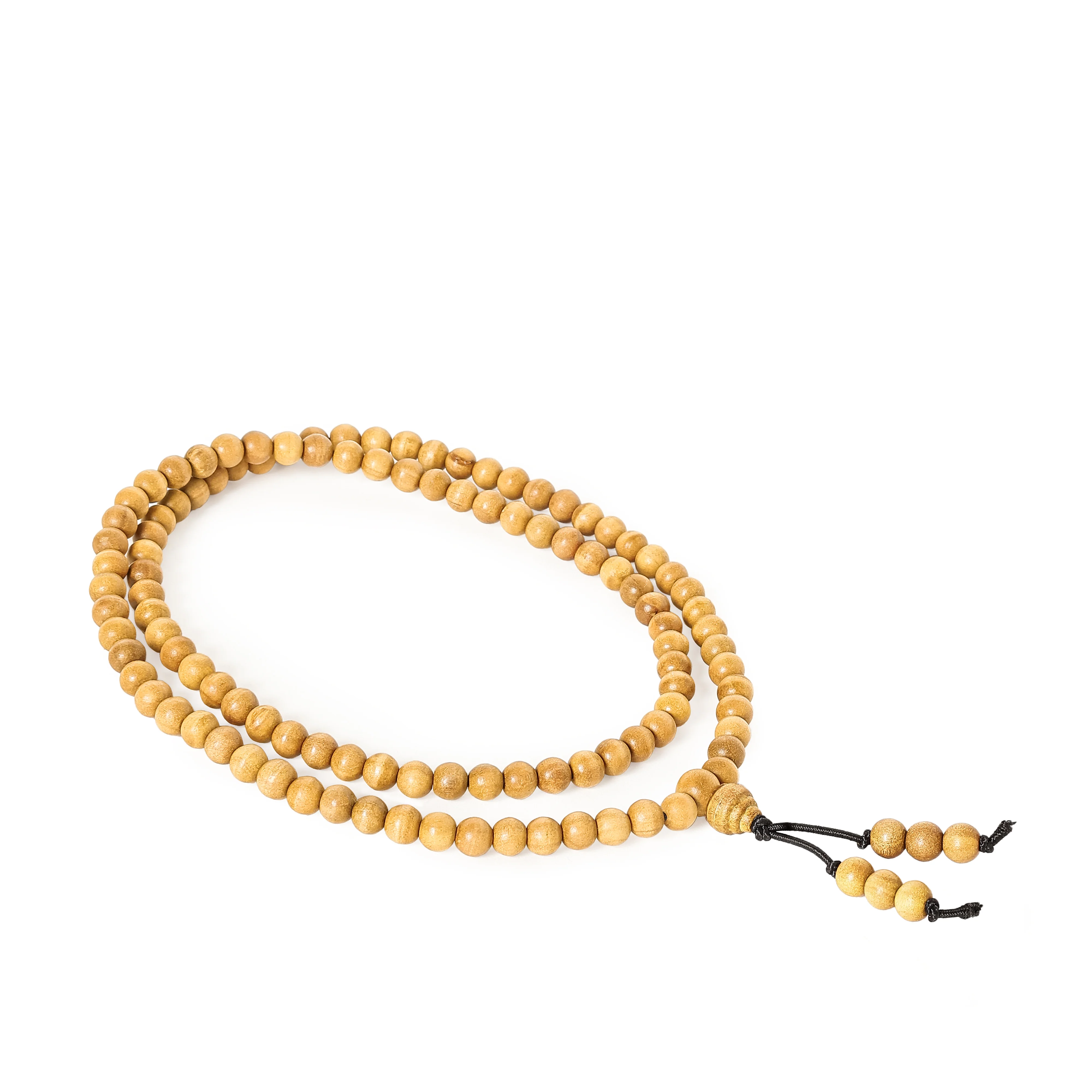 Chandan Sandalwood Stretchable Jaap Mala 108 beads - Govt Certified - Image 4