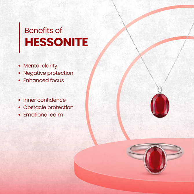 Natural Gemstone Hessonite (Gomed) - Image 3