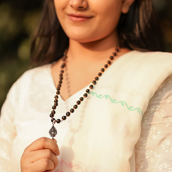 Karungali Malai (Copper wire) with Murugan Shastra Pendant - Image 5