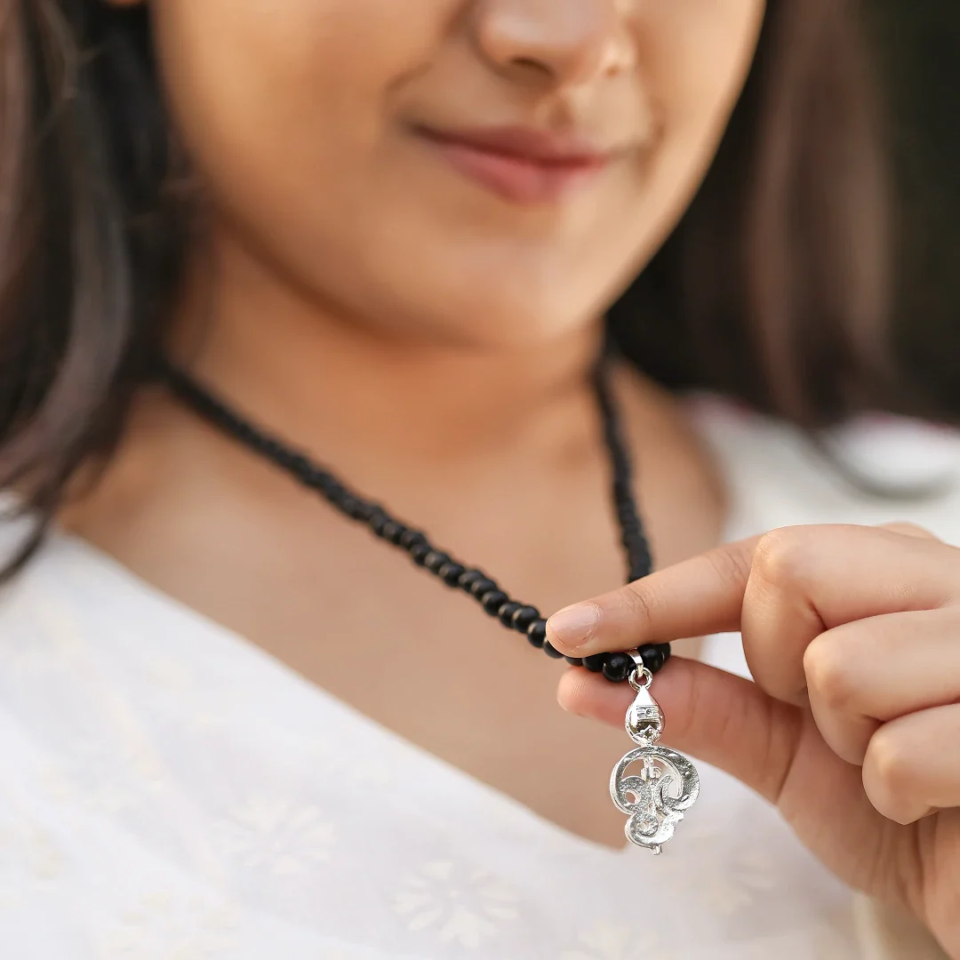 Karungali Malai with Vel Pendant - Image 6
