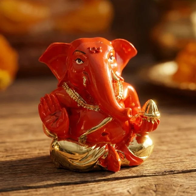 Miniature Appu Ganesh Idol - Image 2