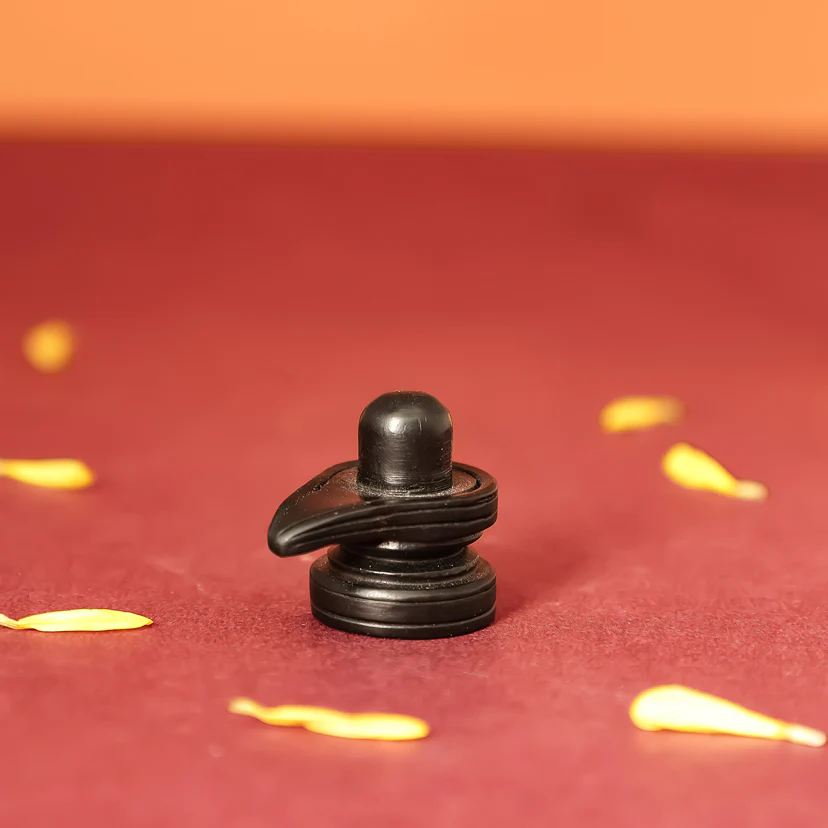 Divine Hindu Shivling Karungali Idol – Ebony Wood - Image 5