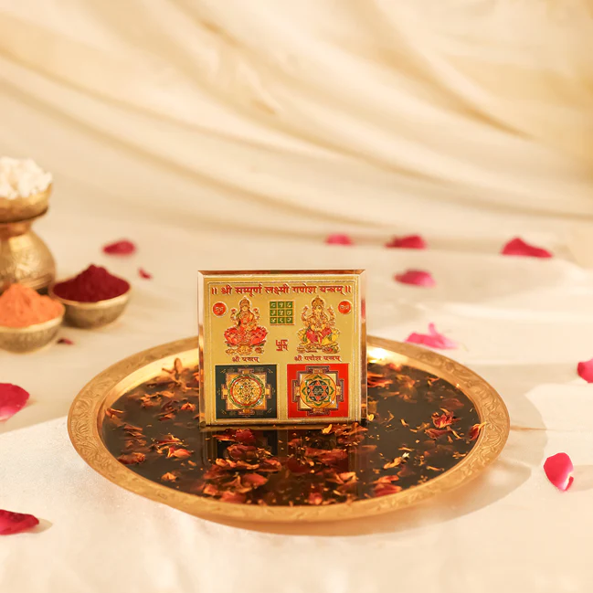 Shree Sampoorna Laxmi Ganesha Yantra - Image 3