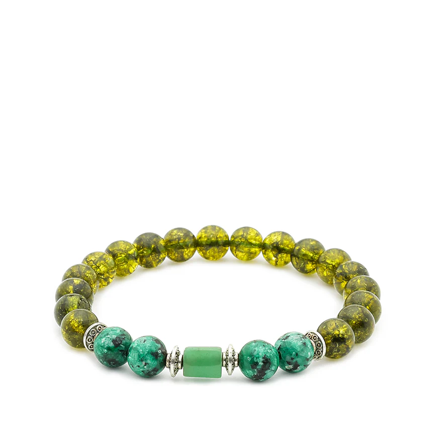 Virgo (Kanya Rashi) Stone Bracelet with FREE Raw Selenite Plate - Image 10