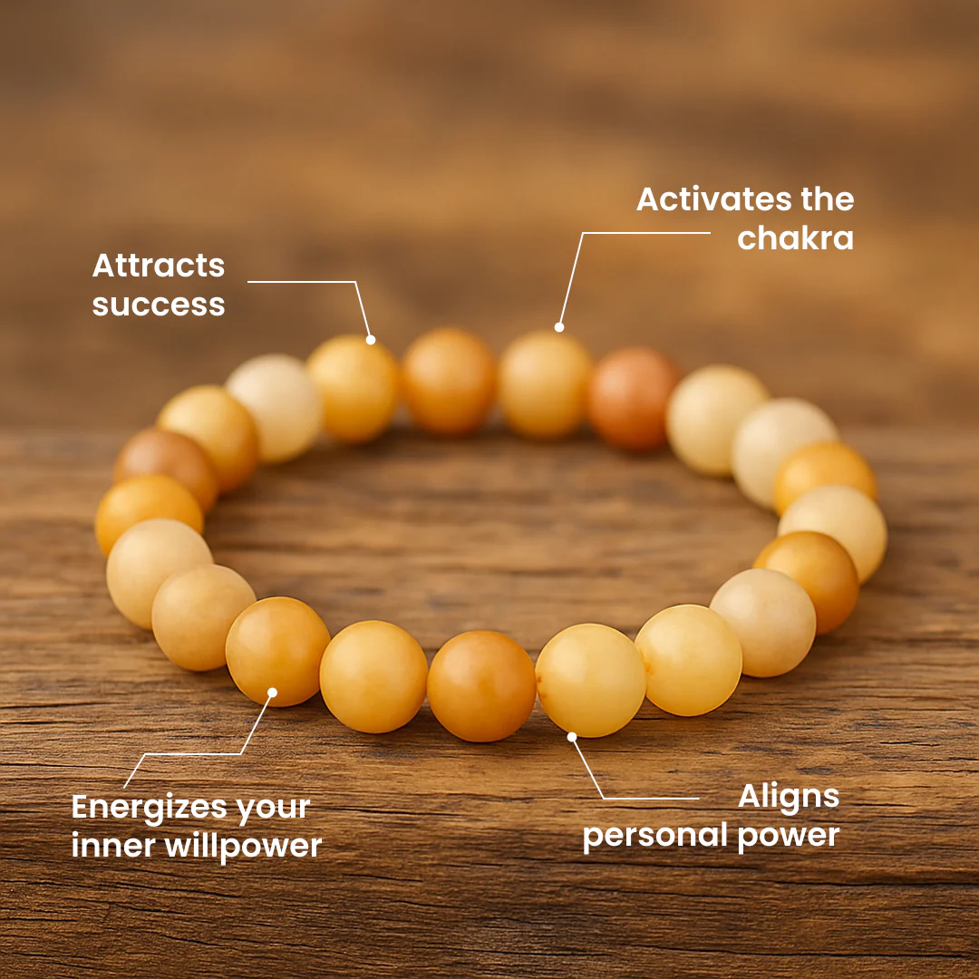 Yellow Aventurine Stone Bracelet - Image 7