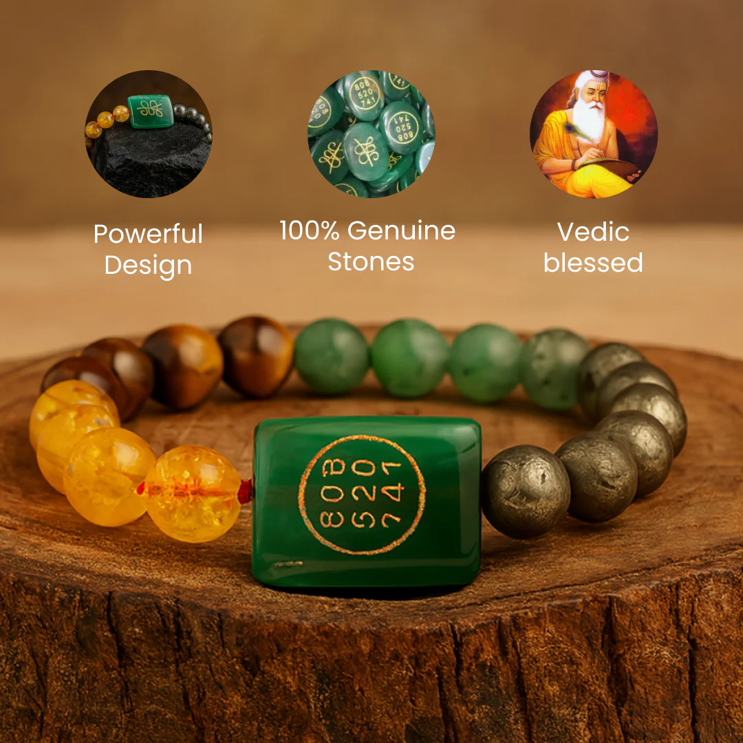 Zibu Money Coin Bracelet with FREE Selenite Plate - Image 6